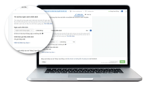 Thiết lập ngân sách Thiết lập ngân sách