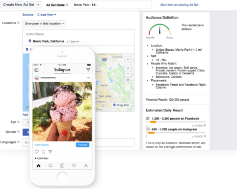 Với Instagram广告, bạn thoải mái chọn đối tượng tiếp cận Với Instagram广告, bạn thoải mái chọn đối tượng tiếp cận